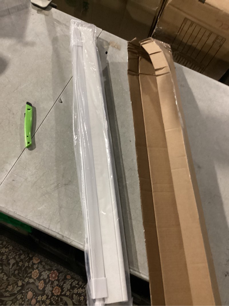 Condition photo showing New/Like New for LazBlinds No Tools No Drill Cordless Cellular Shades, Blackout Light Blocking Honeycomb Shades for Home, Thermal Insulation Blinds for Windows, 22" W x 36" H, White Blackout-white 22" W x 36" H