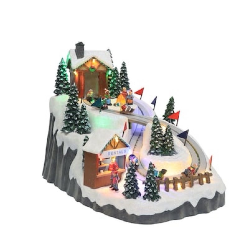 carole towne lighted musical building