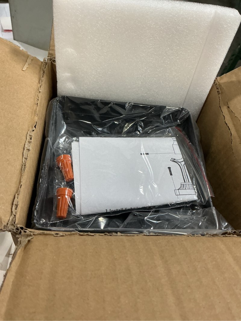 Condition photo showing New/Like New for Outdoor Post Light, Exterior Lamp Post Lights with Pier Mount Base, Hard-Wired, Aluminum Outdoor Waterproof Post Lantern for Garden Patio Pole Pillar