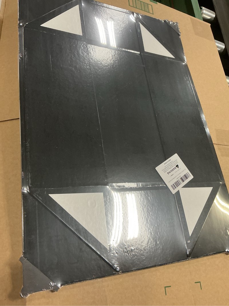 Condition photo showing New/Like New for 1 Pcs Black Extra Large Gift Box with Lid, 16.5 x 13 x 5.3 Inches, Hard Magnetic Giant Gift Boxes for Presents Clothes Robe Wedding Dress Sweater,Reusable Foldable Bridesmaid Proposal Box 16.5X13X5.3Inch-GlossyBlack-Pack of 1