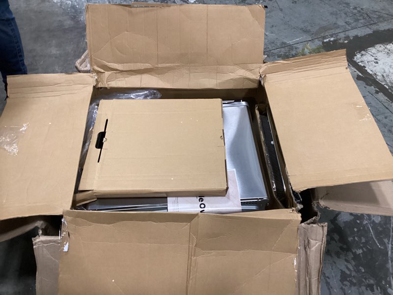 Condition photo showing Good Condition for ninja double oven pro smart xl countertop oven & air fryer | 30.2 qt capacity |12-in-1 versatility with smart finish & dualzone tech to cook 2 meals at once | fit up to 4.5lb chicken | silver | dct821 prestige silver