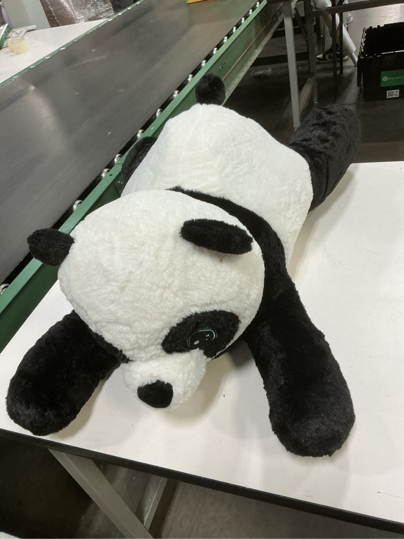 Condition photo showing Good Condition for IKASA Giant Panda Stuffed Animal Plush Toy,30" Large Cute Jumbo Soft Toys,Huge Big Size Plushy Fluffy Fat Oversized Plushie,Gifts for Kids Girls