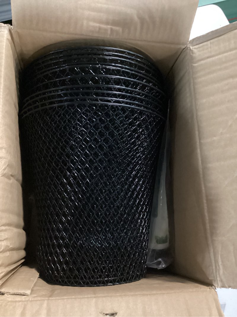 Condition photo showing New/Like New for 10 pcs 9.13"×9.13" chicken wire cloche plant covers garden netting metal heavy duty plant protectors from animals for keeping bunnies chicken squirrels birds other out
