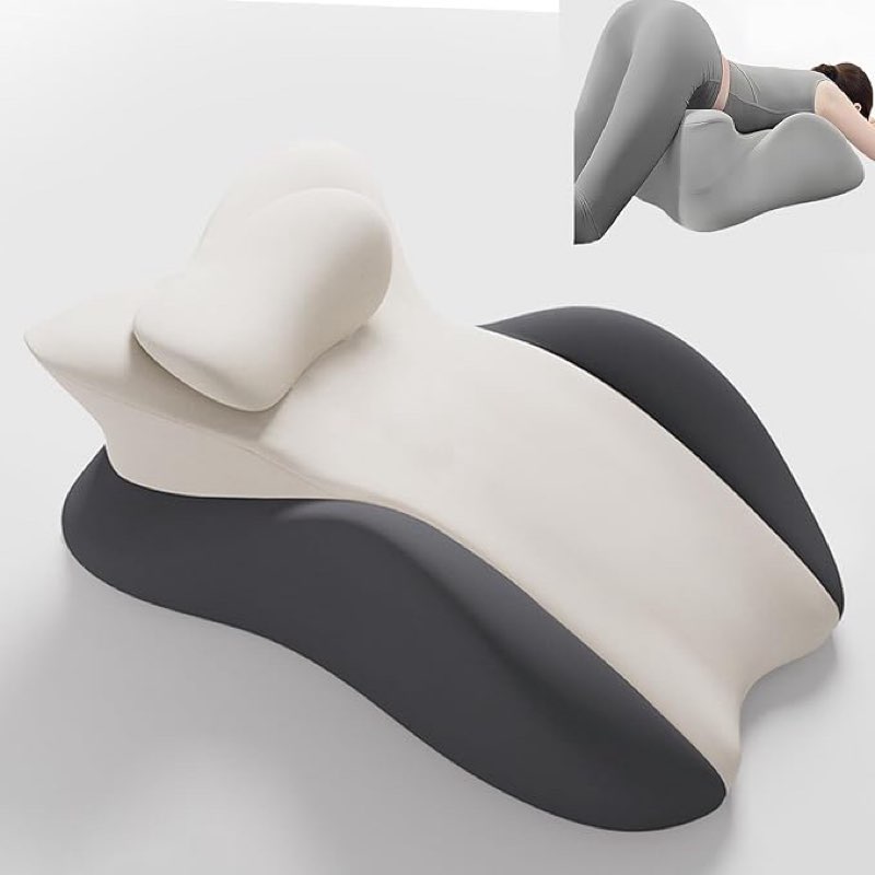 Bed Wedge Pillow for Sitting Up - Multi Functional Adjustable Support for Back/Neck/Posture, Memory Foam Core with Anti-Slip & Removable Cover