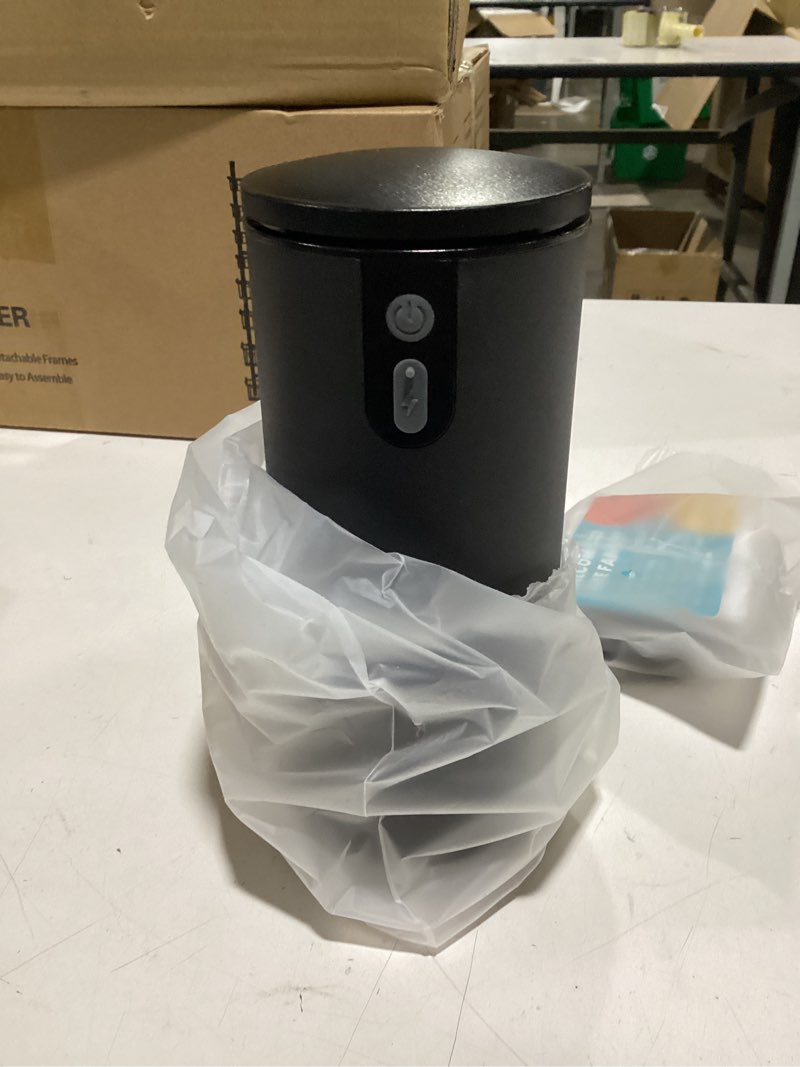 Condition photo showing Good Condition for AIKE SensePro Automatic Soap Dispenser Type-C Rechargable, Stainless Matte Black Coating 12.8 fl.oz. for Liquid Soap