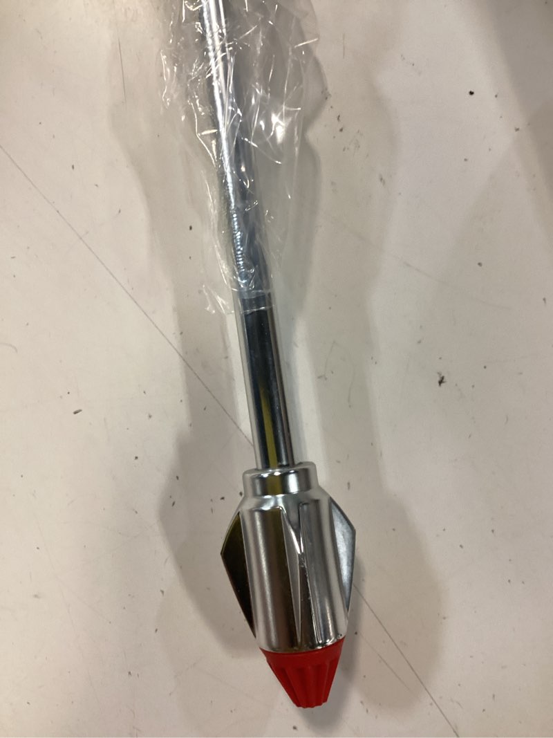 Condition photo showing As Is for pocket hose arrow customizable spray nozzle, as seen on tv | flow force tech, 4 precision tips, jet stream to gentle watering, rust-resistant, non-slip grip, ideal for car wash
