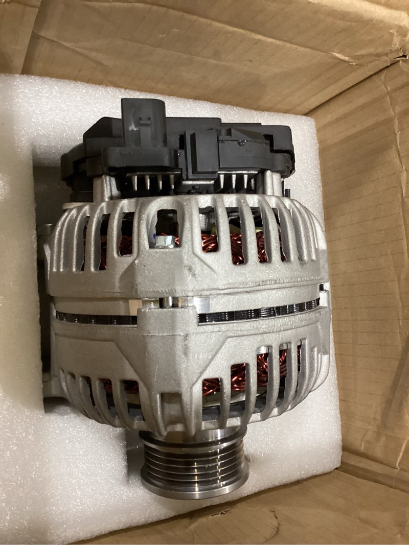 Condition photo showing New/Like New for scitoo alternator fit for volkswagen for beetle 2.5l 2006-2014 for vw, for jetta 2.5l 2011-2013, for passat 2.5l 2012-2014- 12v 140amp ccw sc5 pulley class, replace oe# 11460 small 11460 alternator