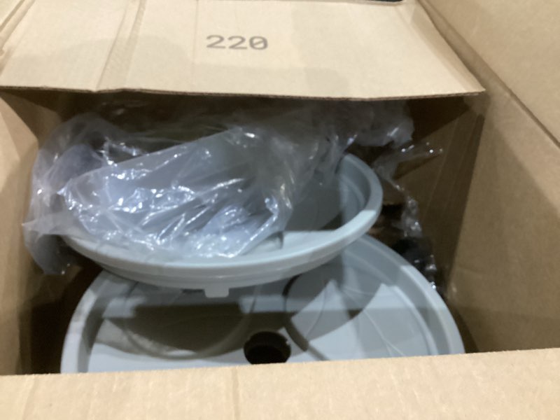 Condition photo showing Good Condition for Looca Plant Caddy with Wheels and Drainage Tray, 13”Rolling Plant Stand Flower Pot Mover, Planter Caddies Round Plant Dolly for Heavy Duty Planter, 3 Pack, Bearing 120 lbs (Grey) Gray