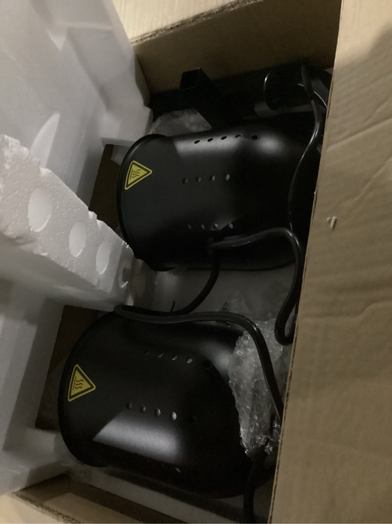 Condition photo showing Good Condition for SYBO DL2112 Commercial Grade Food Heat Lamp, Portable Electric Food Warmer, 2-Bulb 500W with Free-Standing, Black Black Food Warmer