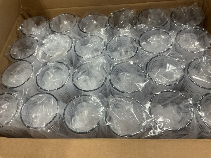 Condition photo showing Good Condition for carlisle foodservice products pebble optic pebble tumbler plastic tumbler for restaurants, catering, kitchens, plastic, 11.9 ounces, clear, (pack of 24)