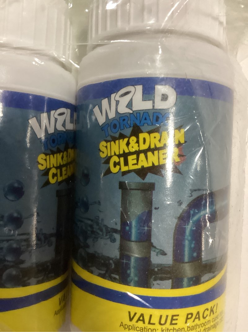 Condition photo showing Good Condition for wild tornado sink and drain cleaner,the pipe dredge quick unclog for kitchen toilet sink drain quick cleaning tool.?3pcs?