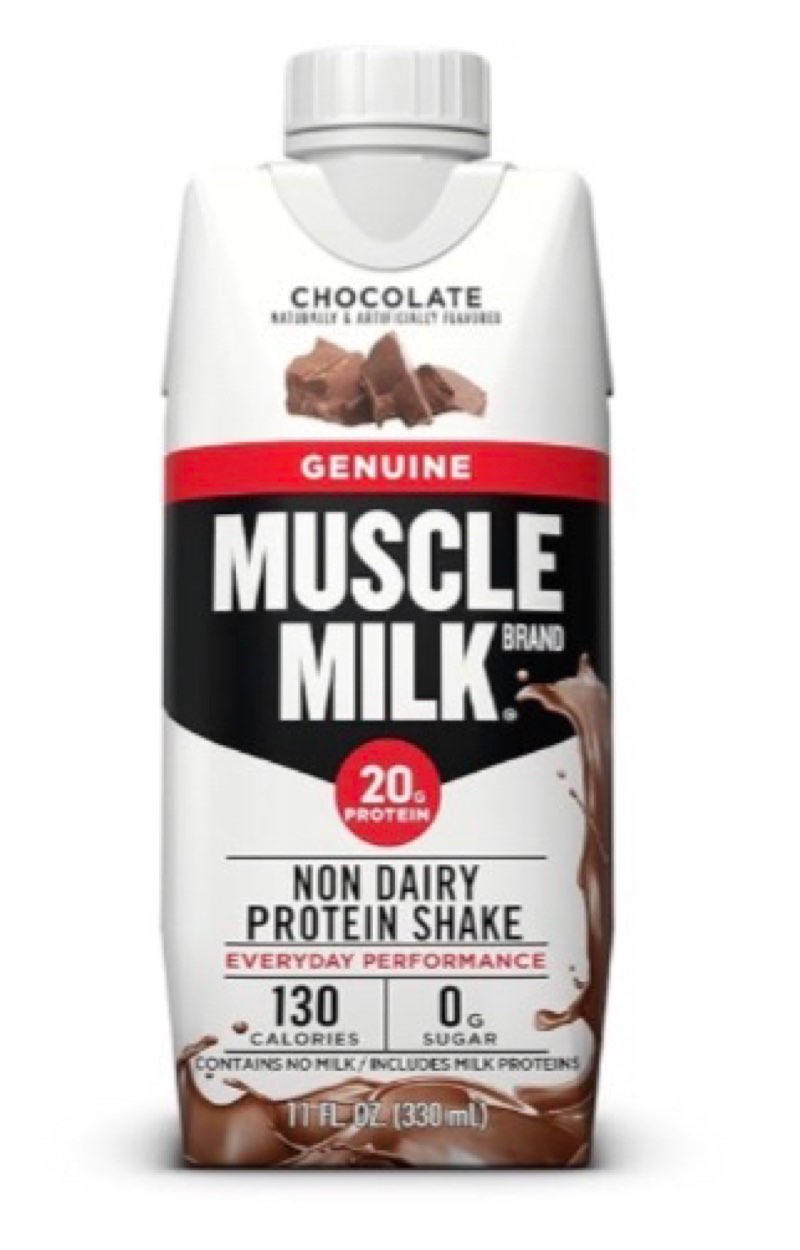 Best before 25/08/2026) Cytosport Muscle Milk Genuine Ready-to-Drink Supplement, Chocolate, 11 Fl Oz (3 pack of 4 )