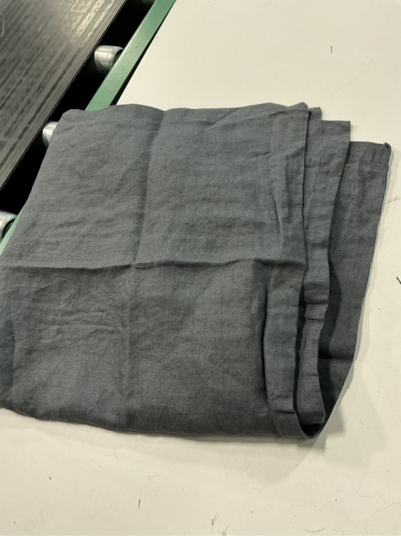 Condition photo showing Good Condition for european linen euro sham, euro, charcoal