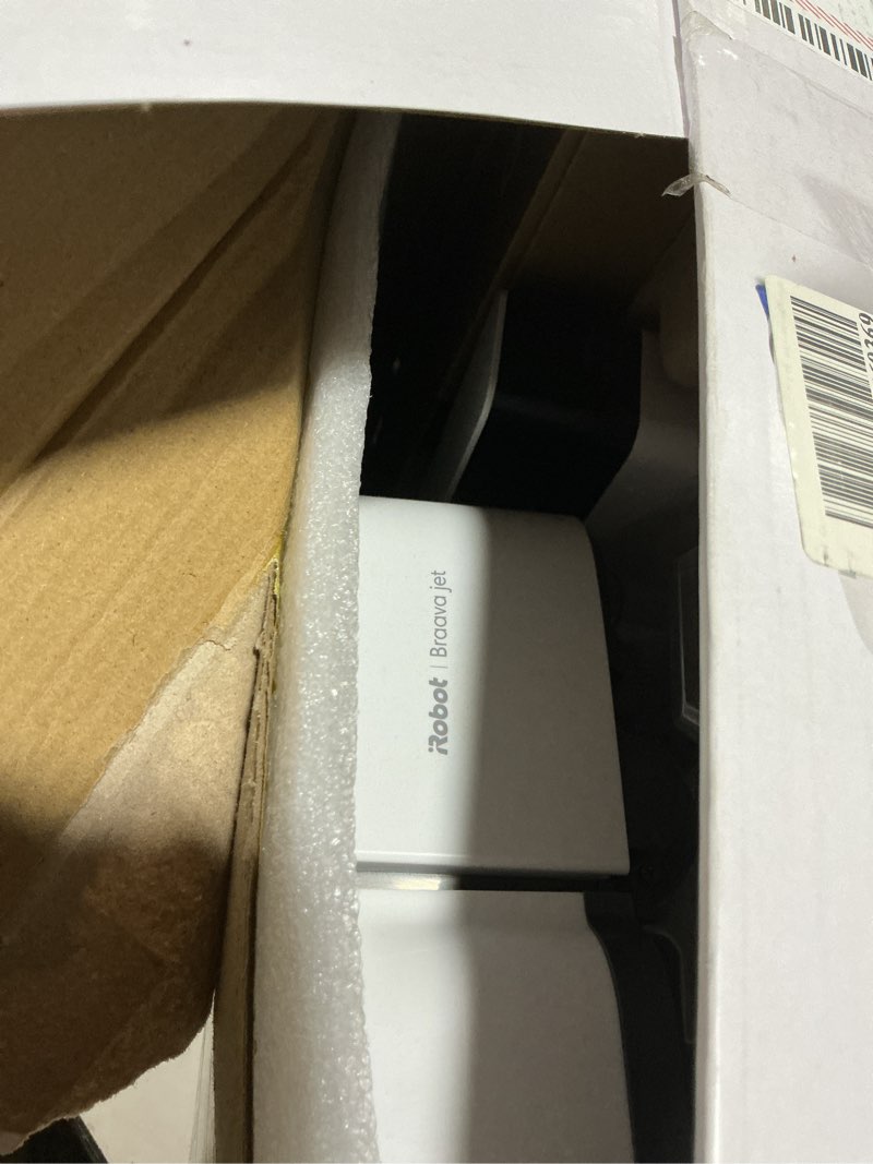 Condition photo showing Good Condition for iRobot Braava Jet M6 (6110) Ultimate Robot Mop- Wi-Fi Connected, Precision Jet Spray, Smart Mapping, Works with Alexa, Ideal for Multiple Rooms, Recharges and Resumes, White