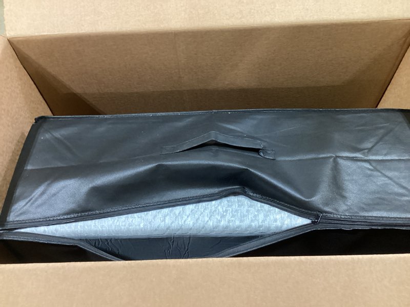 Condition photo showing Good Condition for mlily tri-fold memory foam mattress topper, 4 inch twin xl folding mattress with collapsible and washable cover, travel and guest mat, 80"×38"×4", grey