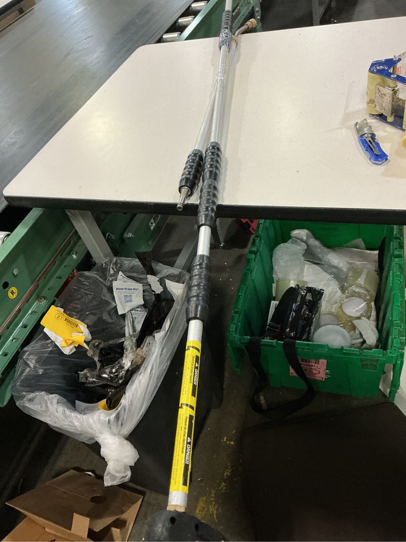 surfacemaxx 18-ft up to 4200-psi plastic pressure washer telescoping/extension wand