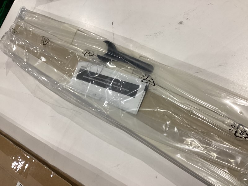Condition photo showing Good Condition for aosky 100% blackout no tools no drill cordless cellular shades for bedroom window, tension thermal insulated blackout honeycomb blinds shades for home indoor windows, 50" w x 64" h, beige 50"w x 64"h blackout-beige