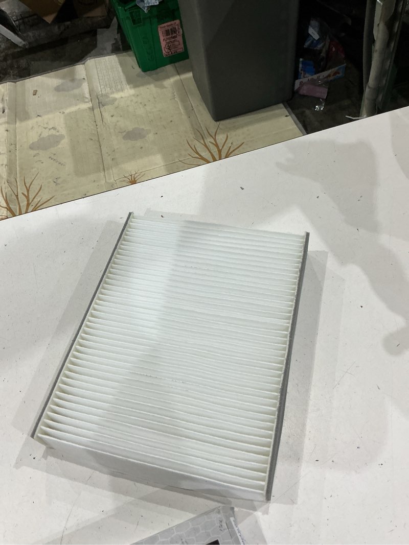 Condition photo showing As Is for super tech cabin air filter 5250 replacement air/dust filter for ford
