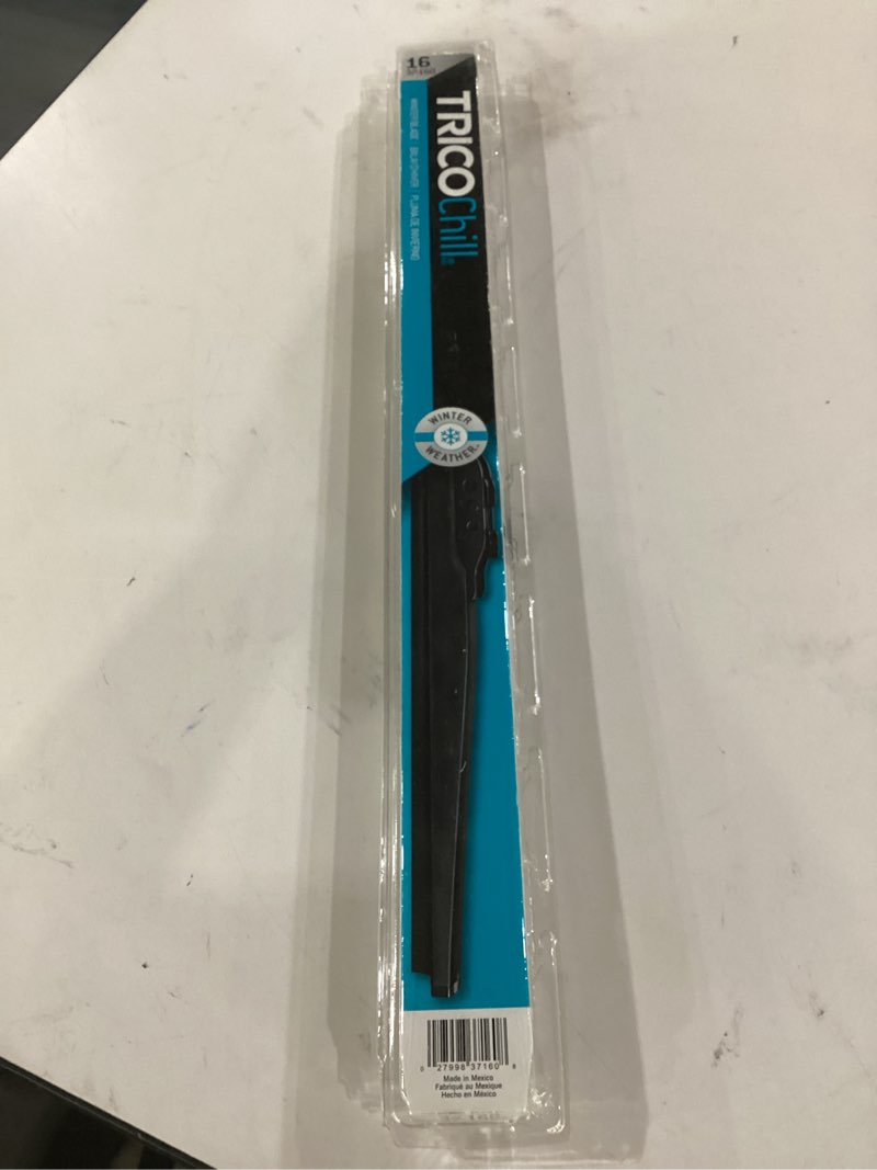 Condition photo showing New/Like New for trico chill 37-160 extreme weather automotive replacement windshield wiper blade for winter - 16\" for select model years 16 inch