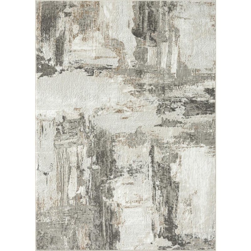 New Atlanta 5’ x 7’ Abstract Area Rug (Similar to stock photo) 