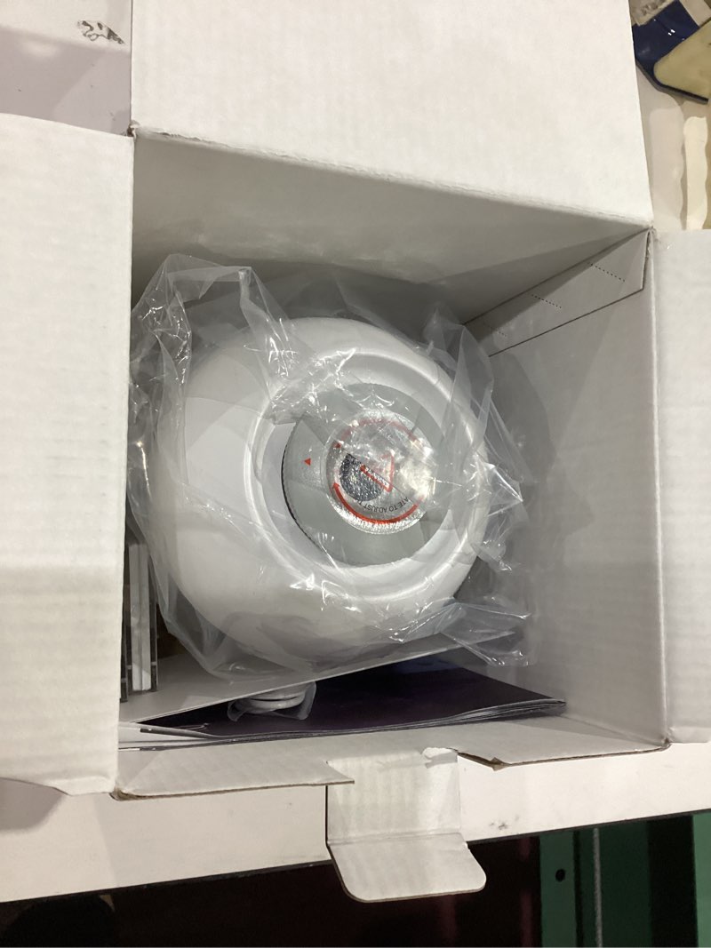 Condition photo showing Good Condition for pococo galaxy star projector for bedroom with replaceable optical film discs, home planetarium night light projector with high-definition soft light for relax, study, and meditate, stress relief gifts white