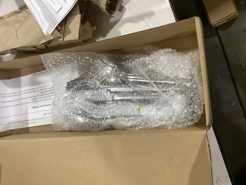 Condition photo showing Good Condition for kingstone silverware set, 20 piece flatware cutlery set for 4, 18/10 stainless steel silverware mirror polished dishwasher safe for home, restaurant, wedding, party(silver, 20 pieces for 4) silver 20 pieces for 4