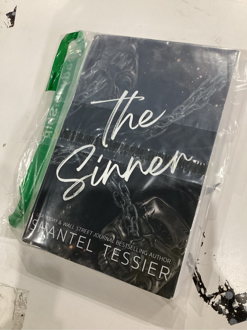 Condition photo showing New/Like New for The Sinner alternative cover