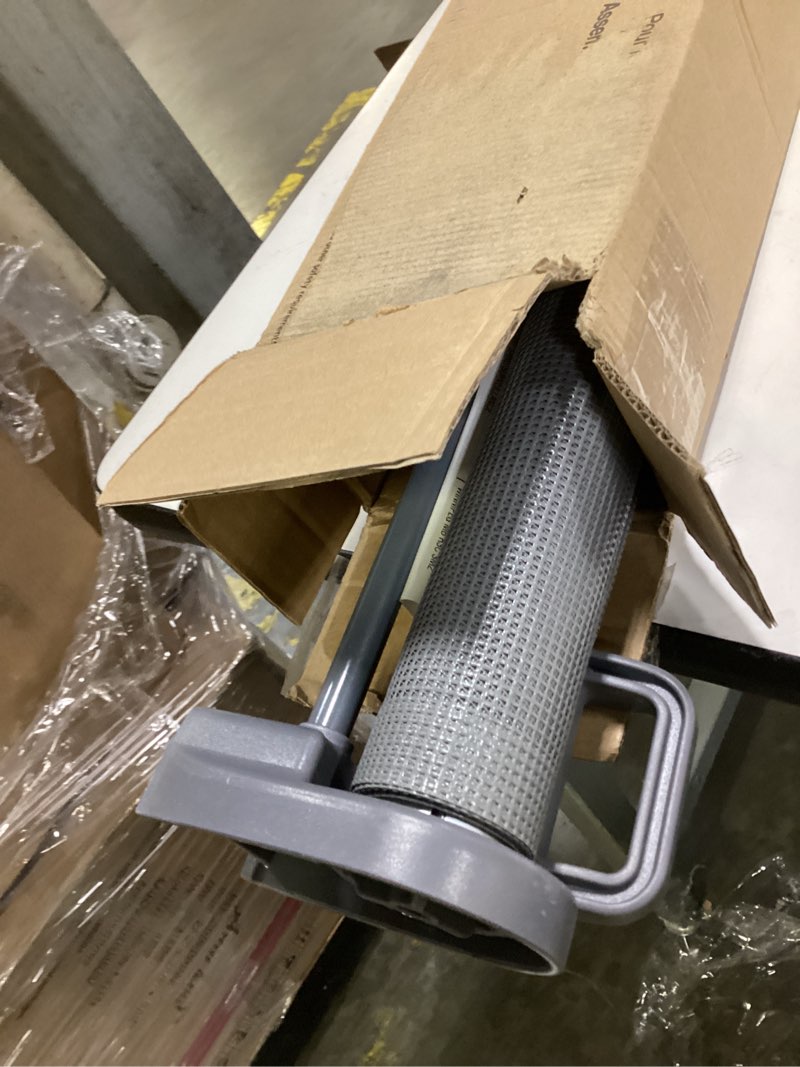 Condition photo showing Good Condition for regalo extra wide retractable baby gate, award winning brand, expands up to 50" wide, easy install, includes installation template, locking indicator