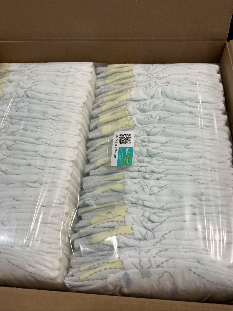 Condition photo showing New/Like New for Pampers Swaddlers Diapers, Size 1 (8-14 lbs), 198 Count, Absorbent, Keeps Baby Dry and Comfortable, Skin Safe Disposable Baby Diaper (Packaging May Vary) Size 1 198