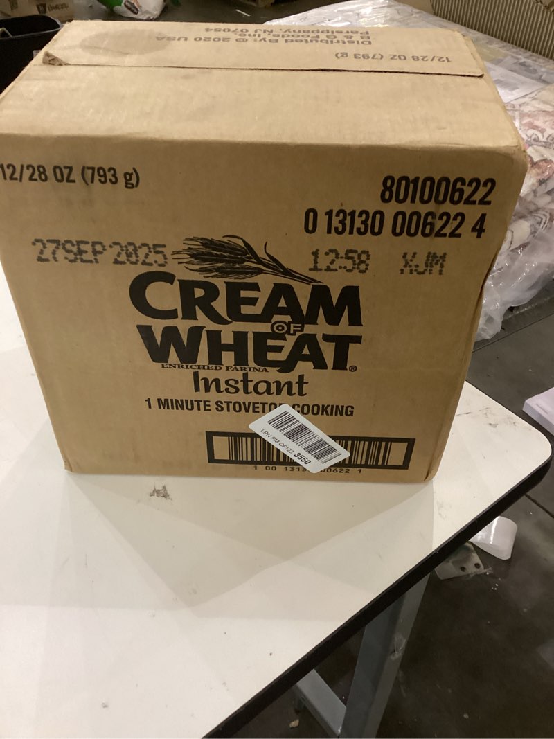Cream of wheat instant