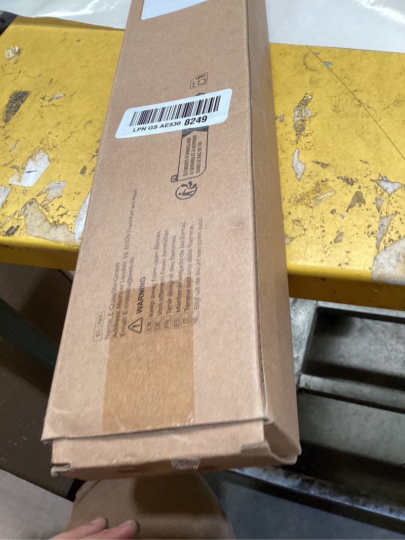 Condition photo showing Good Condition for delamu 157in cord covers for wires on wall, cord hider for 1 cord, paintable cable hider, cable management wire covers for cords, w0.55 h0.4in, grey grey 157in l x 0.55in w x 0.4in h