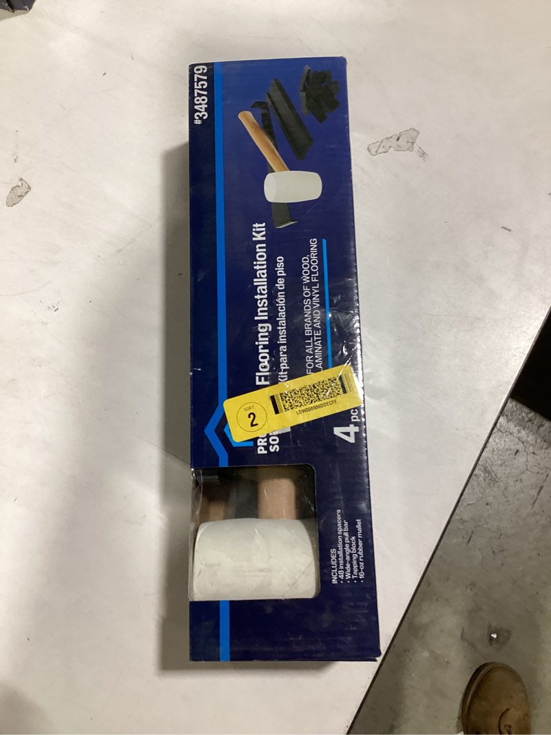 Condition photo showing Good Condition for Project Source Flooring 4-pc Installation kit