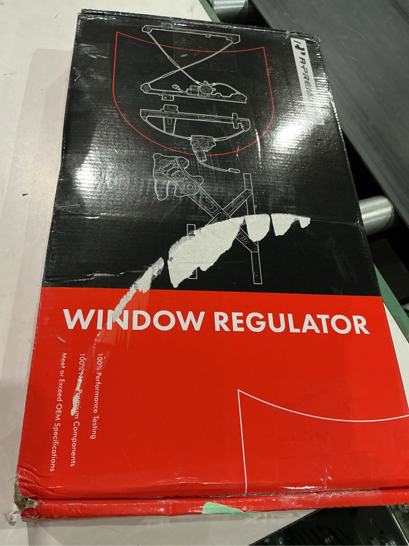 Condition photo showing As Is for unknown car ))a premium window regulator 