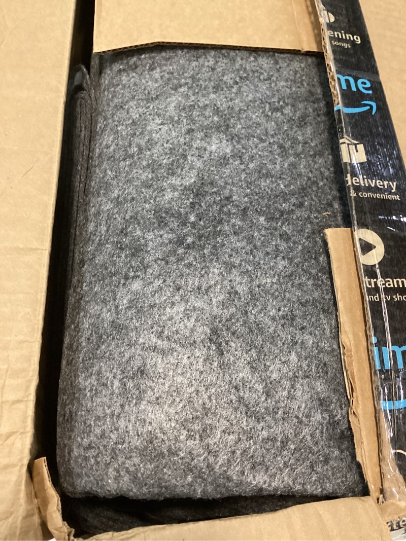 Condition photo showing Good Condition for non-slip rug pads 8 x 10 ft, 100% waterproof extra large area rugs non skid rug pad for all floors and finishes durable hardwood floor protective felt keeps rugs in place, safe and secure 8' x 10' (rectangular) 1/8" thick