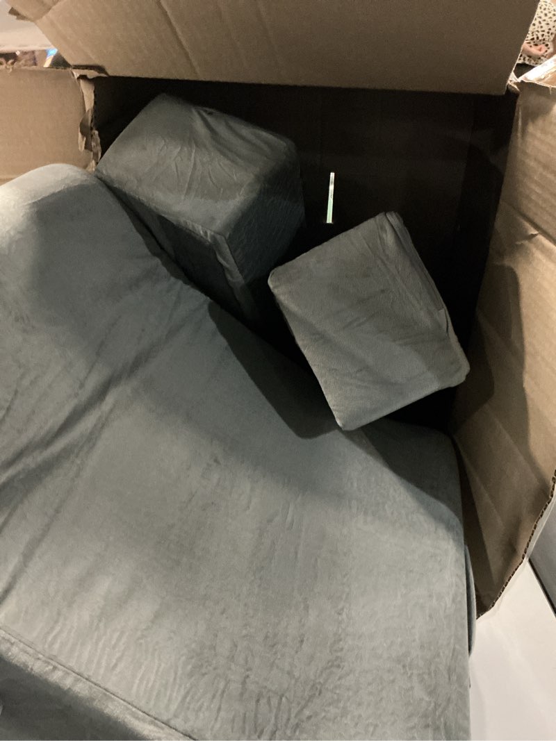 Condition photo showing Good Condition for enitya back pillow for bed sitting up,reading pillow with armrests & big pockets for adults,upright pillow for resting,watching tv,nursing,recovery,gaming,grey