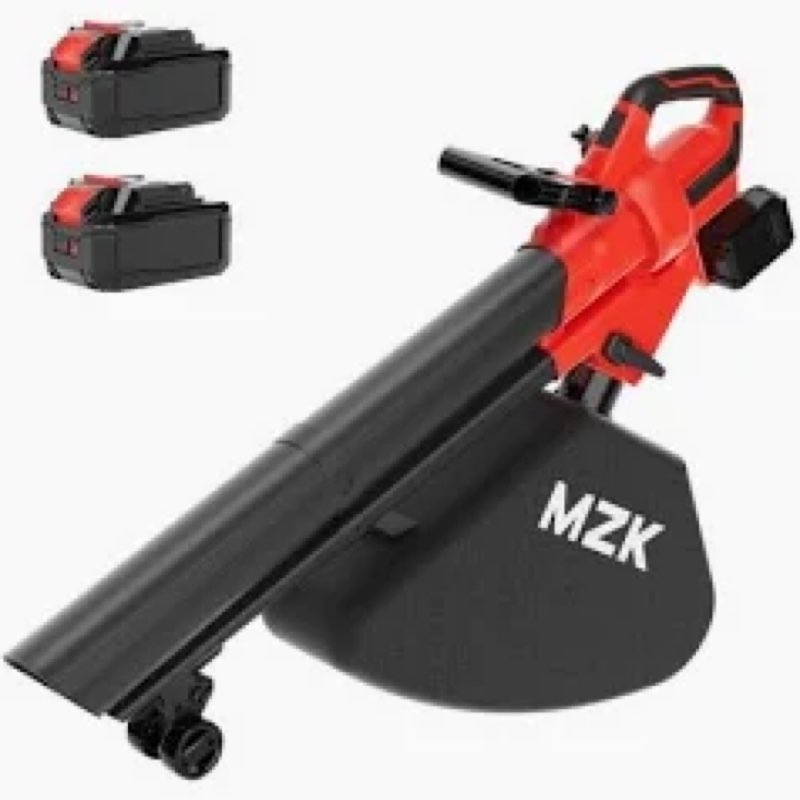 mzk 40v cordless leaf blower vacuum mulcher 3-in-1