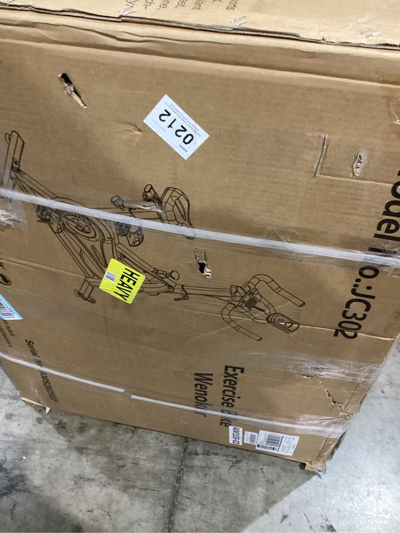 Condition photo showing Good Condition for Exercise Bike, Wenoker Magnetic Stationary Bike for Home App Sync Indoor Bike with Adjustable Seat a