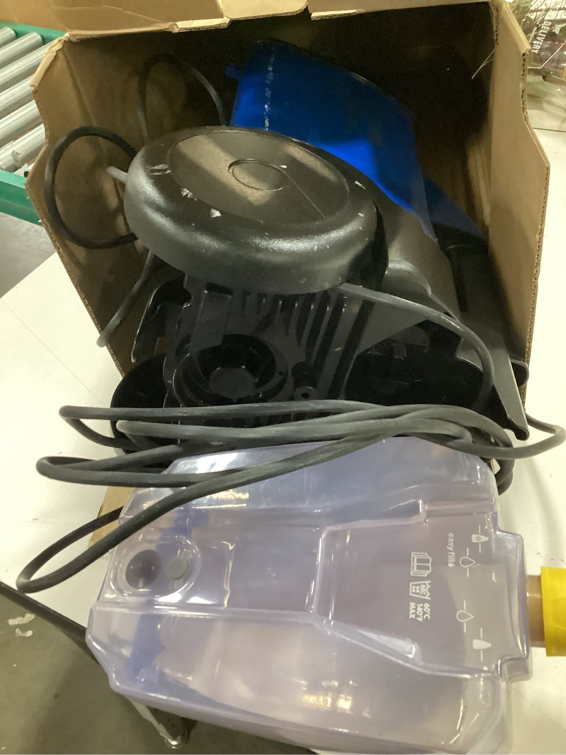 Condition photo showing As Is for Eureka Bagged Canister Vacuum Cleaner, 3670H w/ 2bags, 3670h-blue Blue 3670H with 2 bags