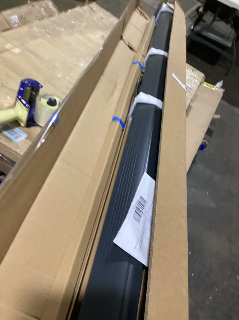 Condition photo showing As Is for portable non-tension matte white manual pull up projector screen,178°viewing angle movie screen,outdoor projector screen wrinkle-free design for backyard movie night(100 in/16:9) matte white none tension 100 inch/16:9