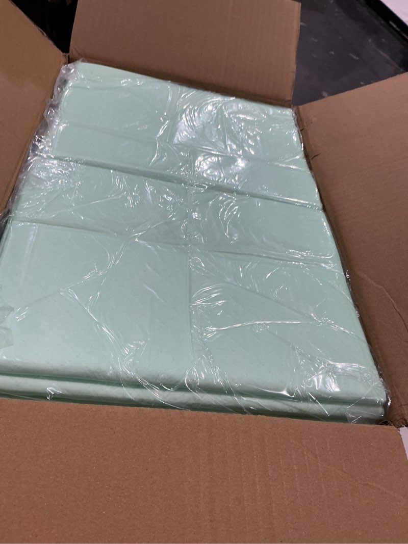 Condition photo showing Good Condition for medline super absorbent underpad, 36" x 36", 50 count, extra large disposable incontinence pads, protective bed pads, chucks, for kids, adults, elderly, furniture & surface protection pee pad 36 inches x 36 inches (50 count)