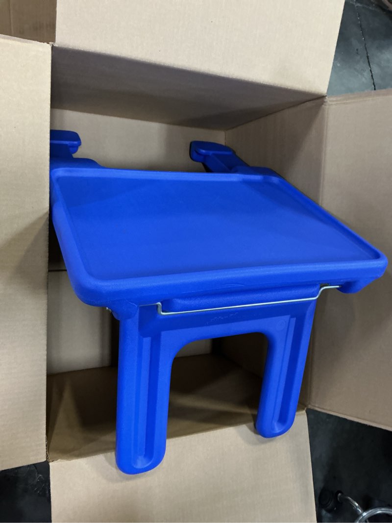 Condition photo showing Good Condition for children's factory - 1188 edutray, tray converts cube chair to kids desk, chair becomes toddler desk & chair set in seconds for daycare/playroom/homeschool - cube chair (sold separately)