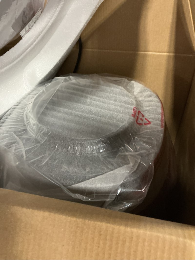 Condition photo showing New/Like New for Ninja Air Fryer | 4 QT Capacity | 4-in-1 Roast, Crisp, Roast, Reheats, & Dehydrates | Dishwasher Safe Parts | 105°F-400°F | Includes 20 Easy & Healthy Recipes | 1550 watt | Grey | AF101