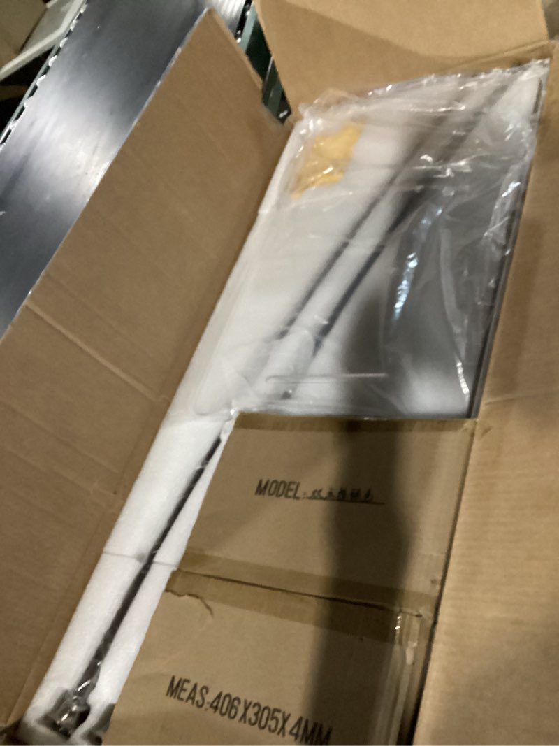 Condition photo showing New/Like New for Podium Stand, Lecterns & Podiums, Acrylic Podium, Portable Podium Stand, Adjustable Angles with Metal Base, Podium for Classroom, Church, Weddings, Speech, 16" L x 12" W x 43" H, Clear Clear Color