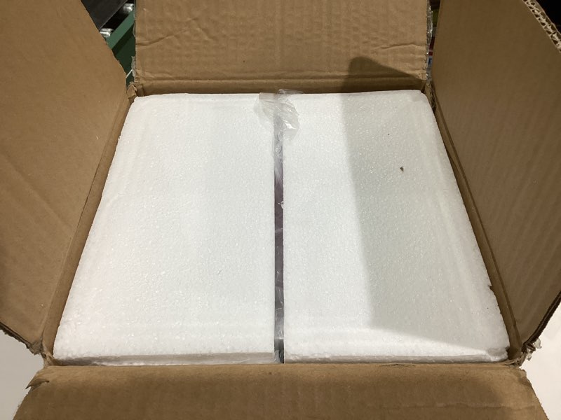 Condition photo showing New/Like New for Darkaway Large Outdoor Post Lights Lamp Post Light Fixture, 17inch Waterproof Aluminum Post Lamp with Glass, Fence Deck Lighting for Garden, Patio, Pathway (Large?White) White Large-1 Pack