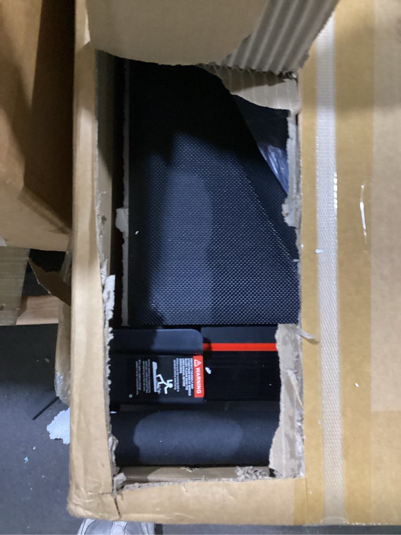 Condition photo showing Good Condition for treadmill with incline 3-in-1 portable treadmills for home small, incline walking pad treadmill with handle bar, walking pad foldable with 3.0hp quiet brushless, led dispay, 300lbs capacity black