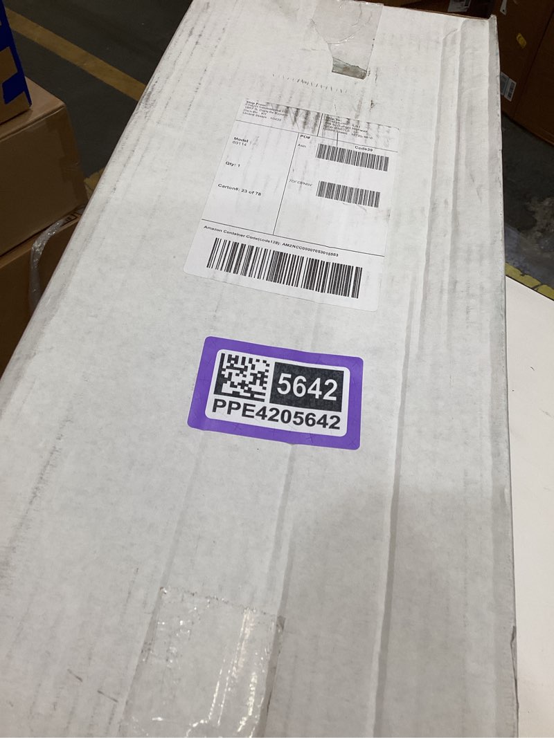 Condition photo showing As Is for chapin 60114 backpack sprayer, 4?gallon pump sprayer, translucent poly tank, 3?stage filtration, adjustable poly cone nozzle & 20" wand for lawn & garden weed, pest & fertilizer applications