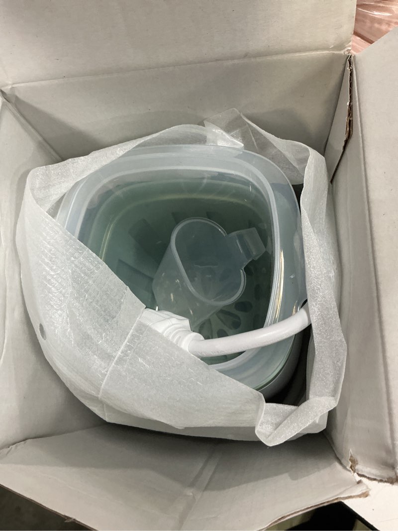 Condition photo showing Good Condition for momcozy bottle warmer, fast bottle warmers for all bottles with timer, accurate temperature control and automatic shut-off, multifunctional bottle warmer for breastmilk green+white