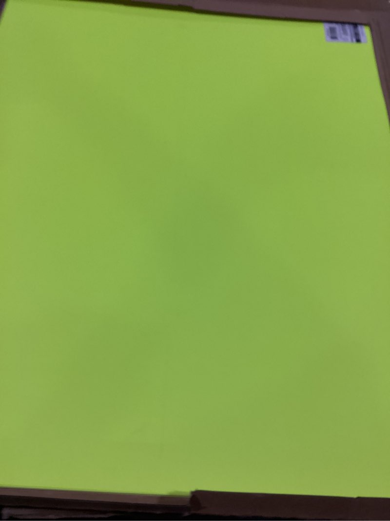 Condition photo showing New/Like New for ArtSkills 22" x 28" Heavyweight Poster Board, School Project Supplies, Neon Yellow, 25-Pack