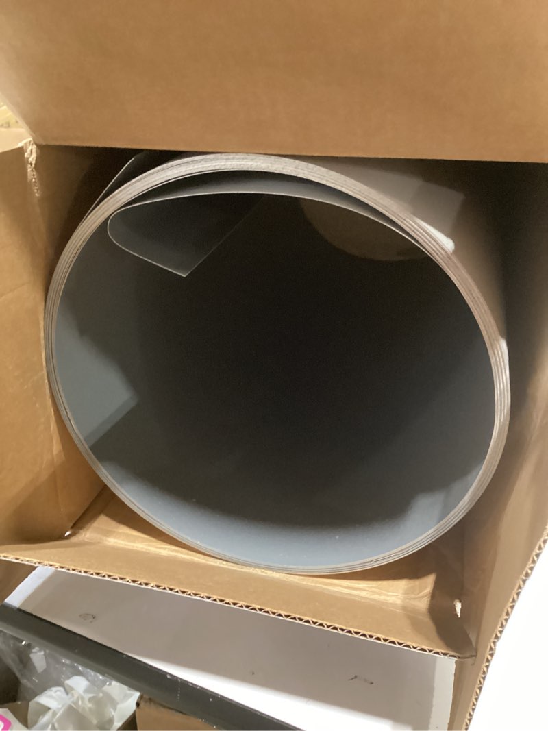 Condition photo showing As Is for aluminum trim coil 24 in x 50 ft, white – professional contractor grade coil stock for exterior window, door & siding trim, 0.016 in thick, coilrite by ritescreen