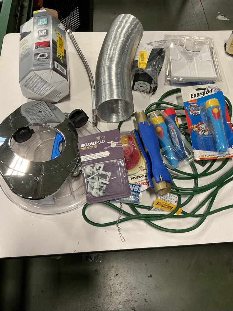 Condition photo showing As Is for Assorted Small home repair items,Miscellaneous items,Variety of items ,Total 10 items 